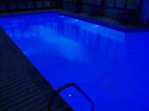 Pool In The Night Time